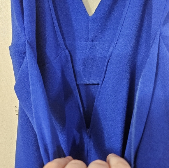 Windsor Blue Spaghetti Strap Mini Prom/formal Dress! - Picture 3 of 8